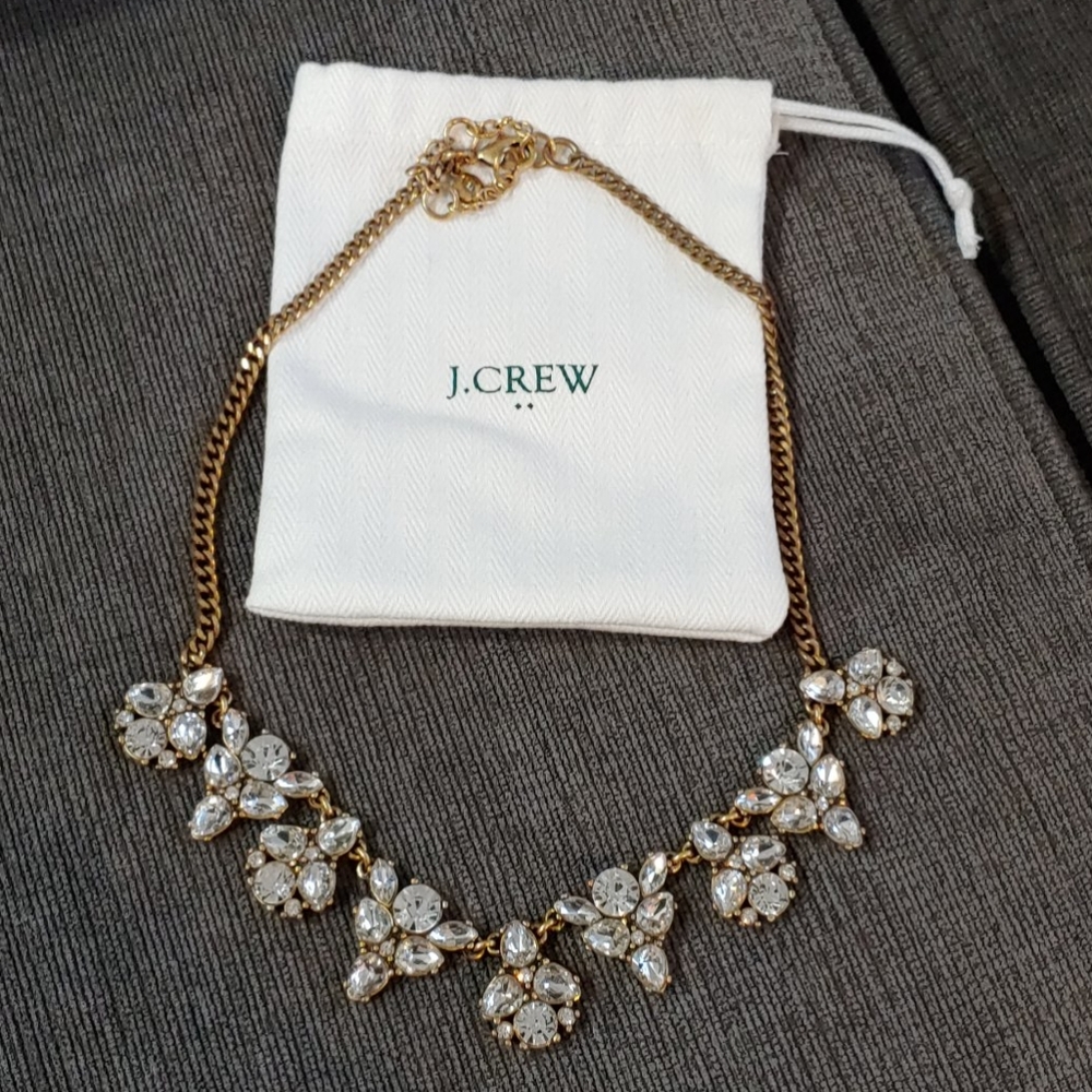 J Crew gold plated necklace